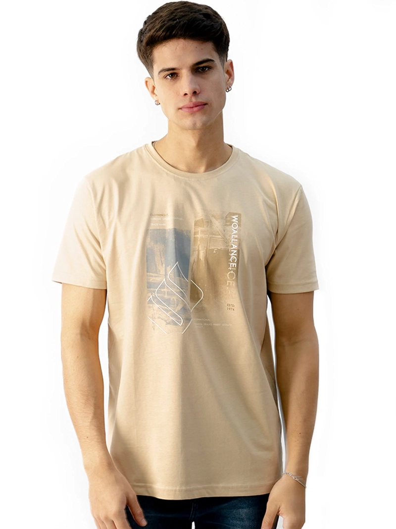 POLO MANGA CORTA ALGODÓN HOMBRE WOALLANCE CLASICO 020 - 1