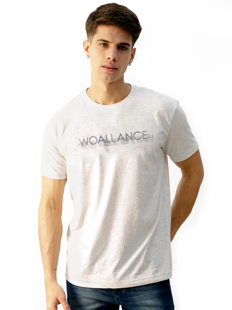POLO MANGA CORTA HOMBRE WOALLANCE CLASICO MOSTAZA - 1