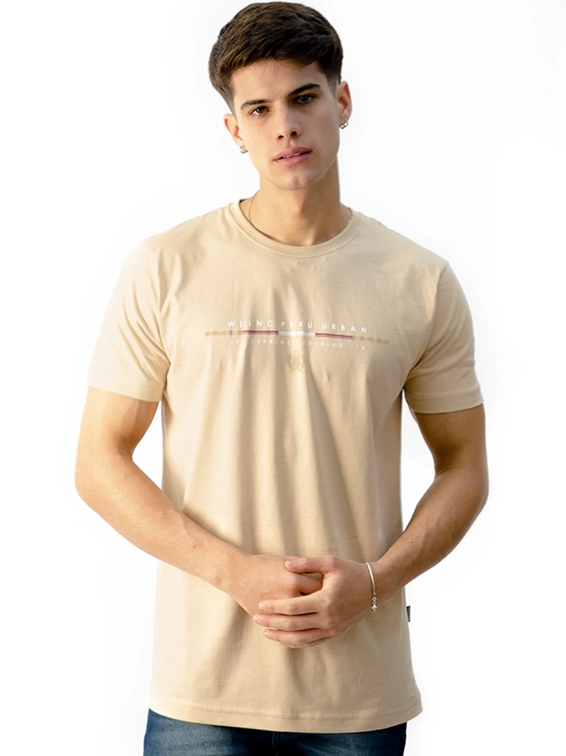 POLO MANGA CORTA ALGODÓN HOMBRE WOALLANCE CLASICO 031 - 1