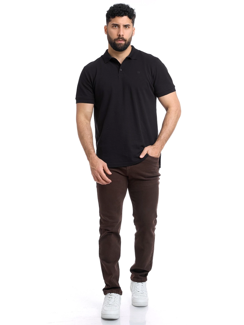 POLO CAMISERO MANGA CORTA HOMBRE METAL JEANS MORGAN - 4