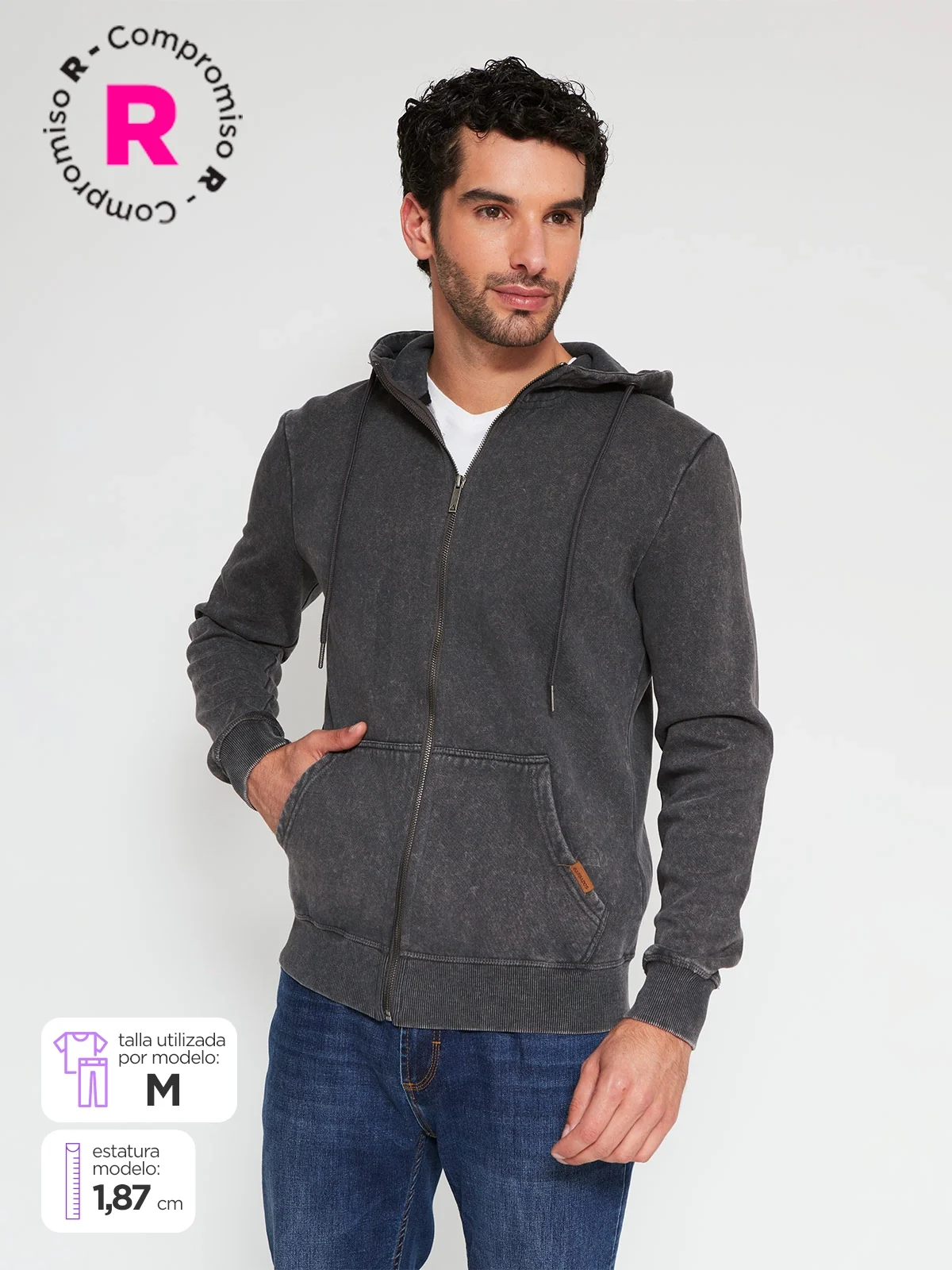 POLERA BARBADOS HOMBRE FLEECE - 1