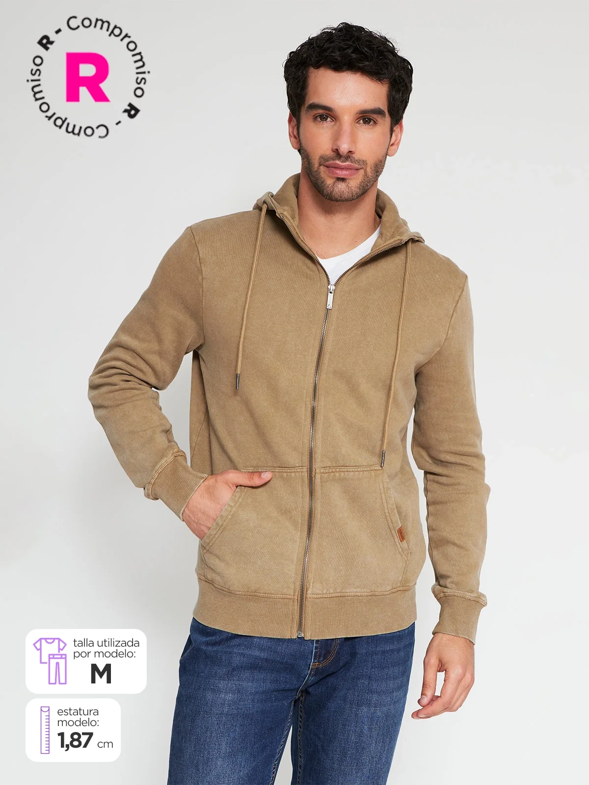 POLERA BARBADOS HOMBRE FLEECE - 1