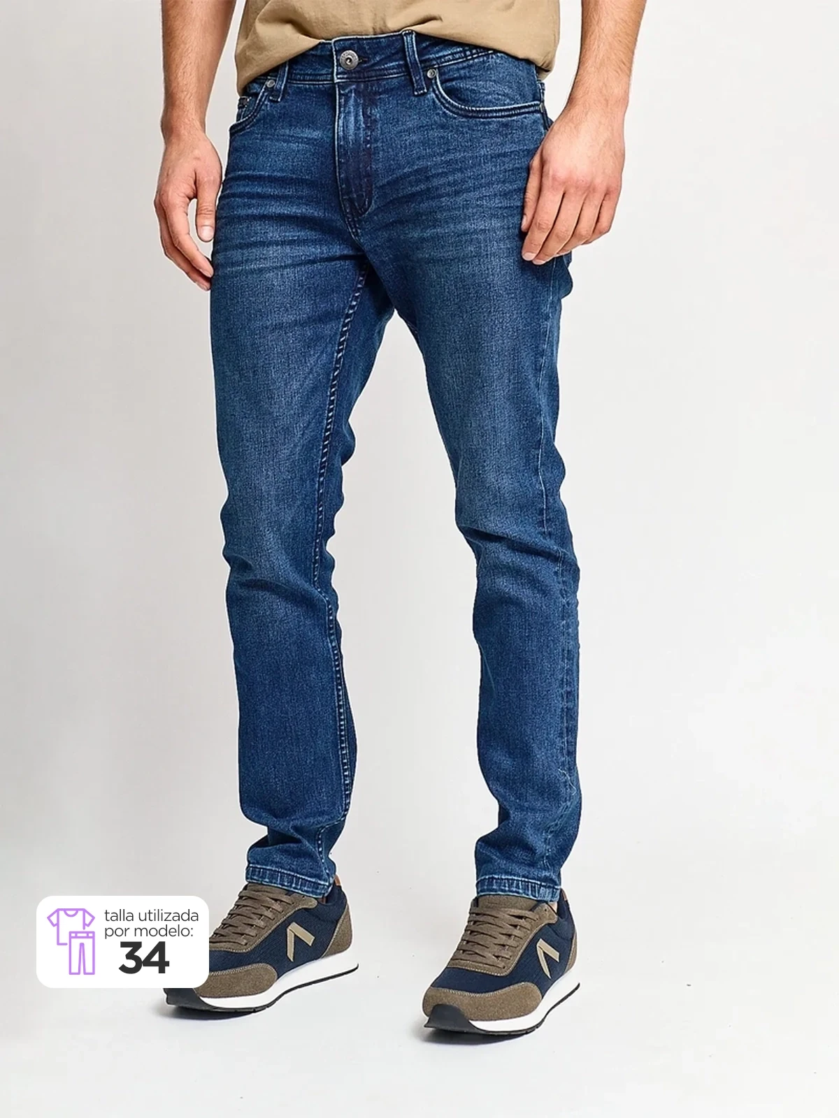 JEANS HOMBRE BARBADOS JADE SKINNY - 1