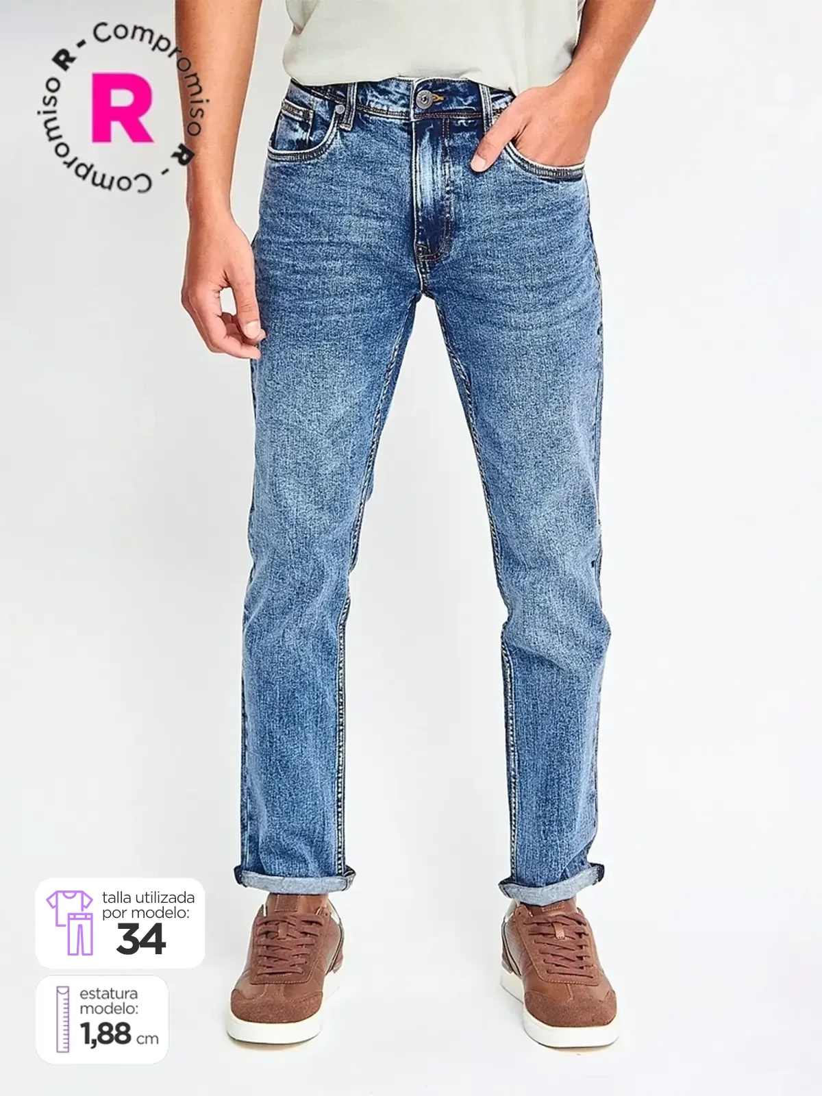 JEANS REGULAR HOMBRE BARBADOS GONZA - 1