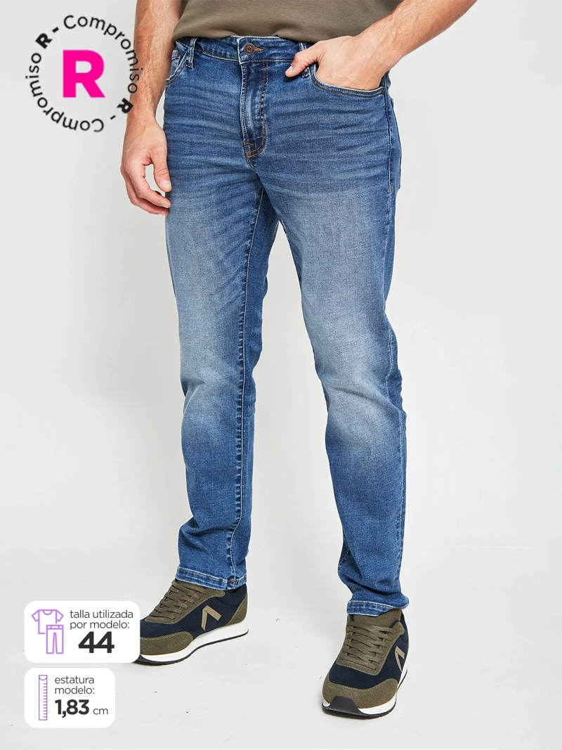 JEANS HOMBRE AERO DENIM SLIM - 1