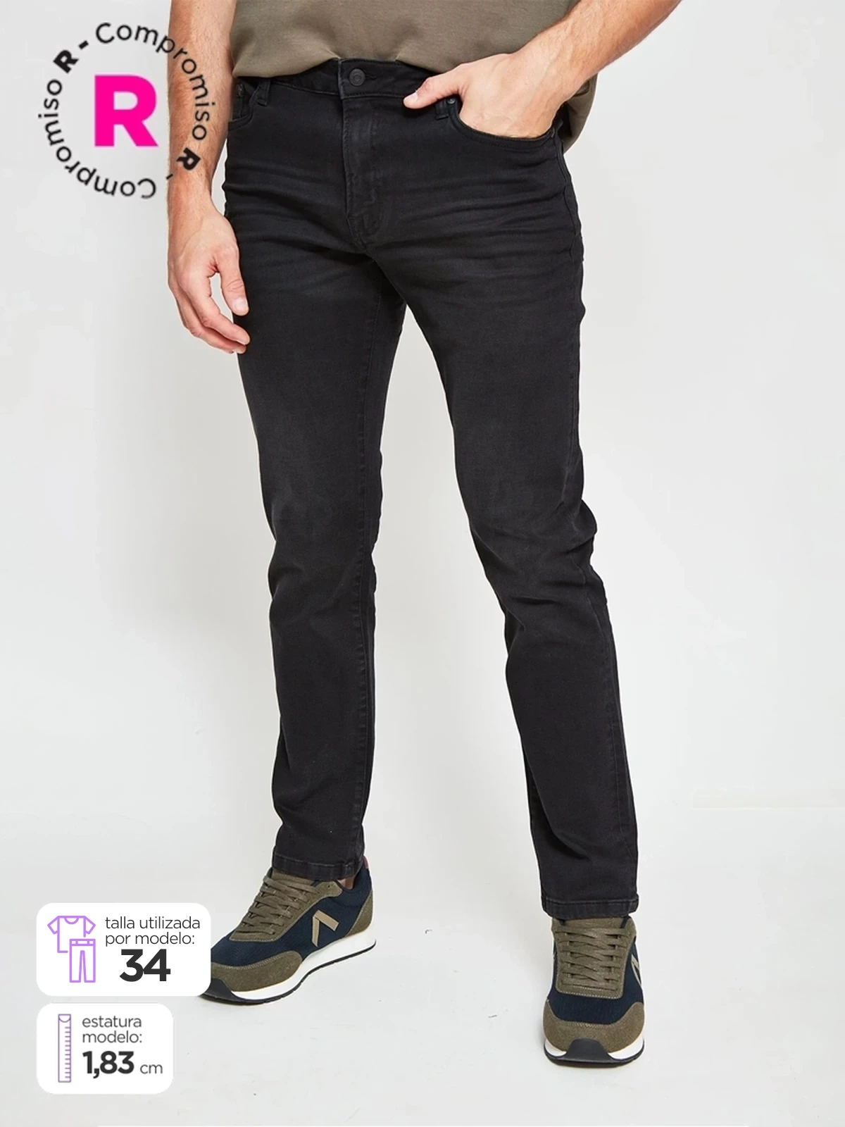 JEANS HOMBRE AERO DENIM SLIM - 1