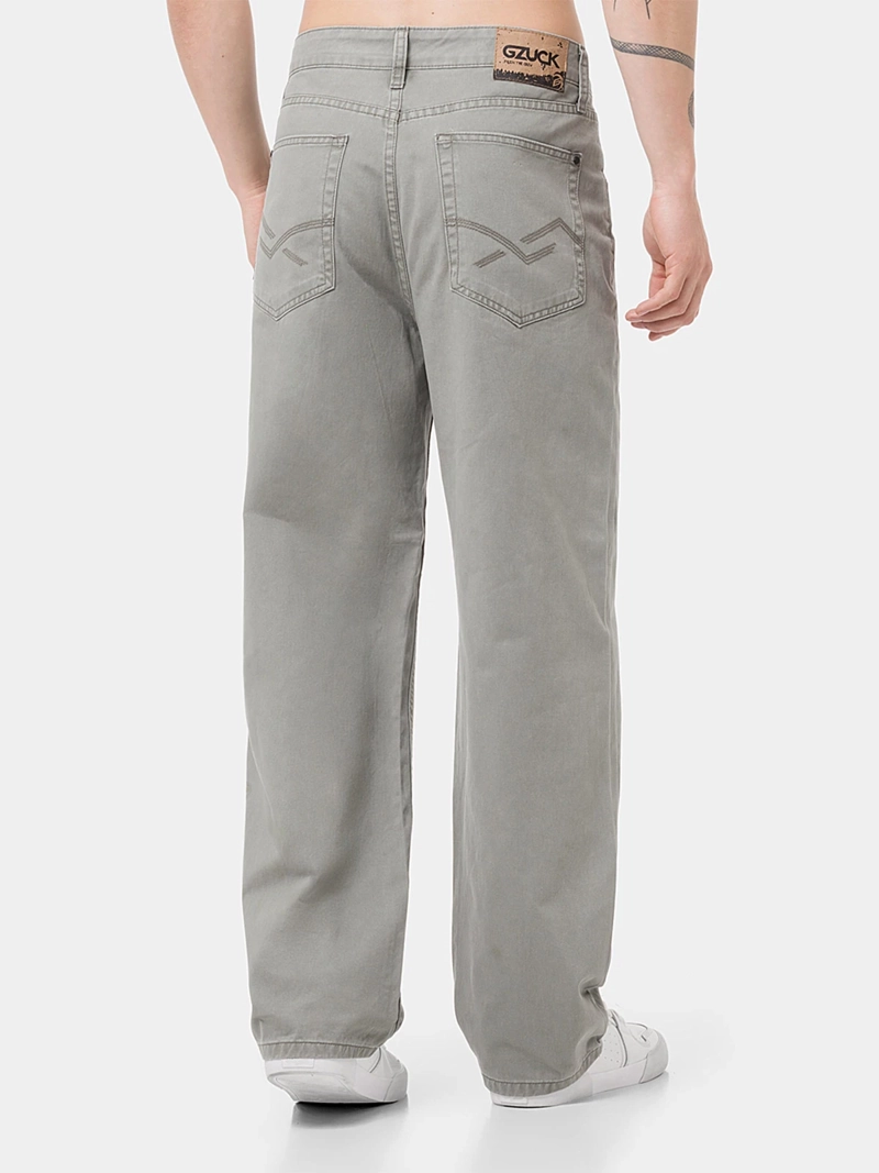 PANTALÓN HOMBRE GZUCK TWILL STRAIGHT LEVOL - 2