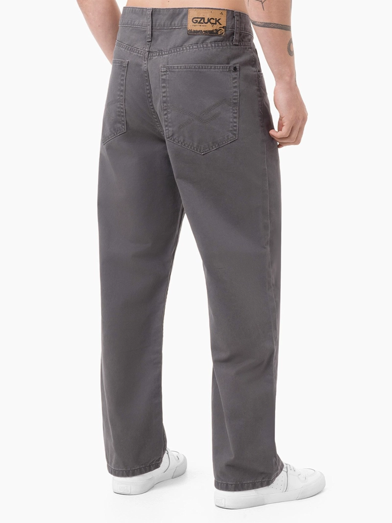 PANTALÓN HOMBRE GZUCK TWILL STRAIGHT LEVOL - 2