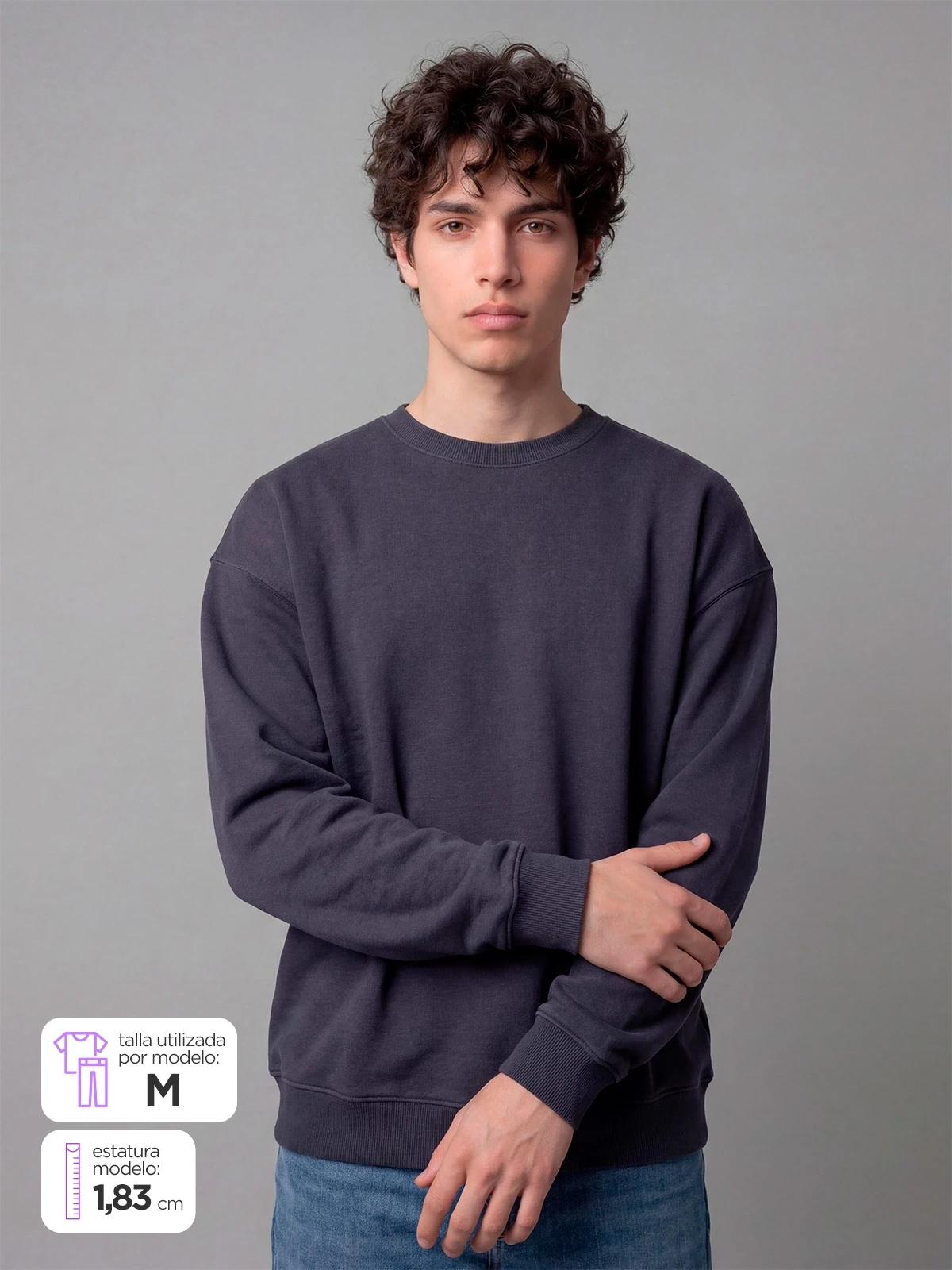 POLO INDEX HOMBRE FLEECE - 1