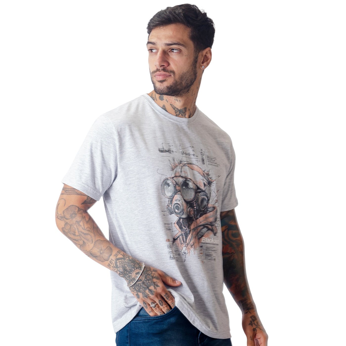 POLO MANGA CORTA HOMBRE BLACKOUT BÁSICO - 2