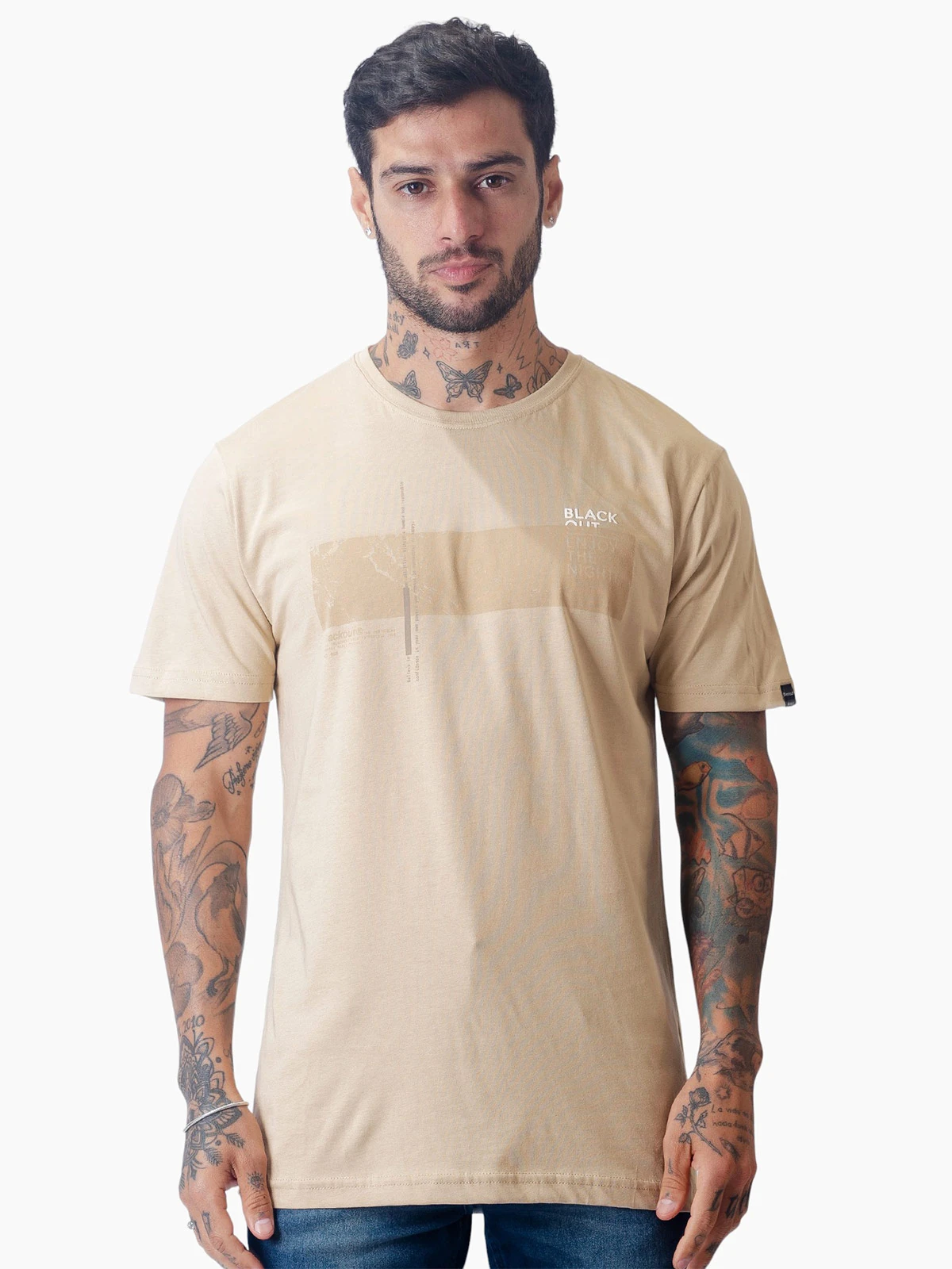 POLO MANGA CORTA HOMBRE BLACKOUT BÁSICO - 1