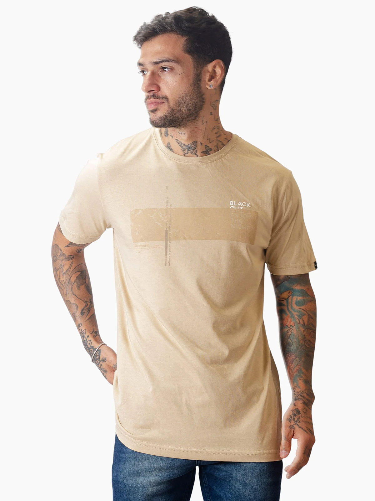 POLO MANGA CORTA HOMBRE BLACKOUT BÁSICO - 3
