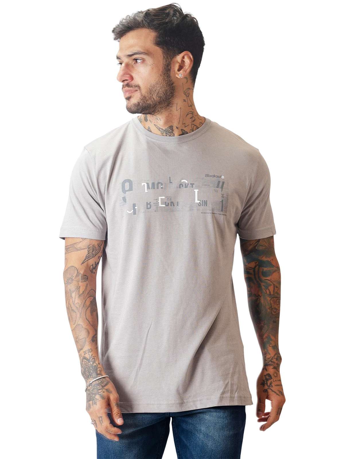 POLO MANGA CORTA HOMBRE BLACKOUT BÁSICO - 1
