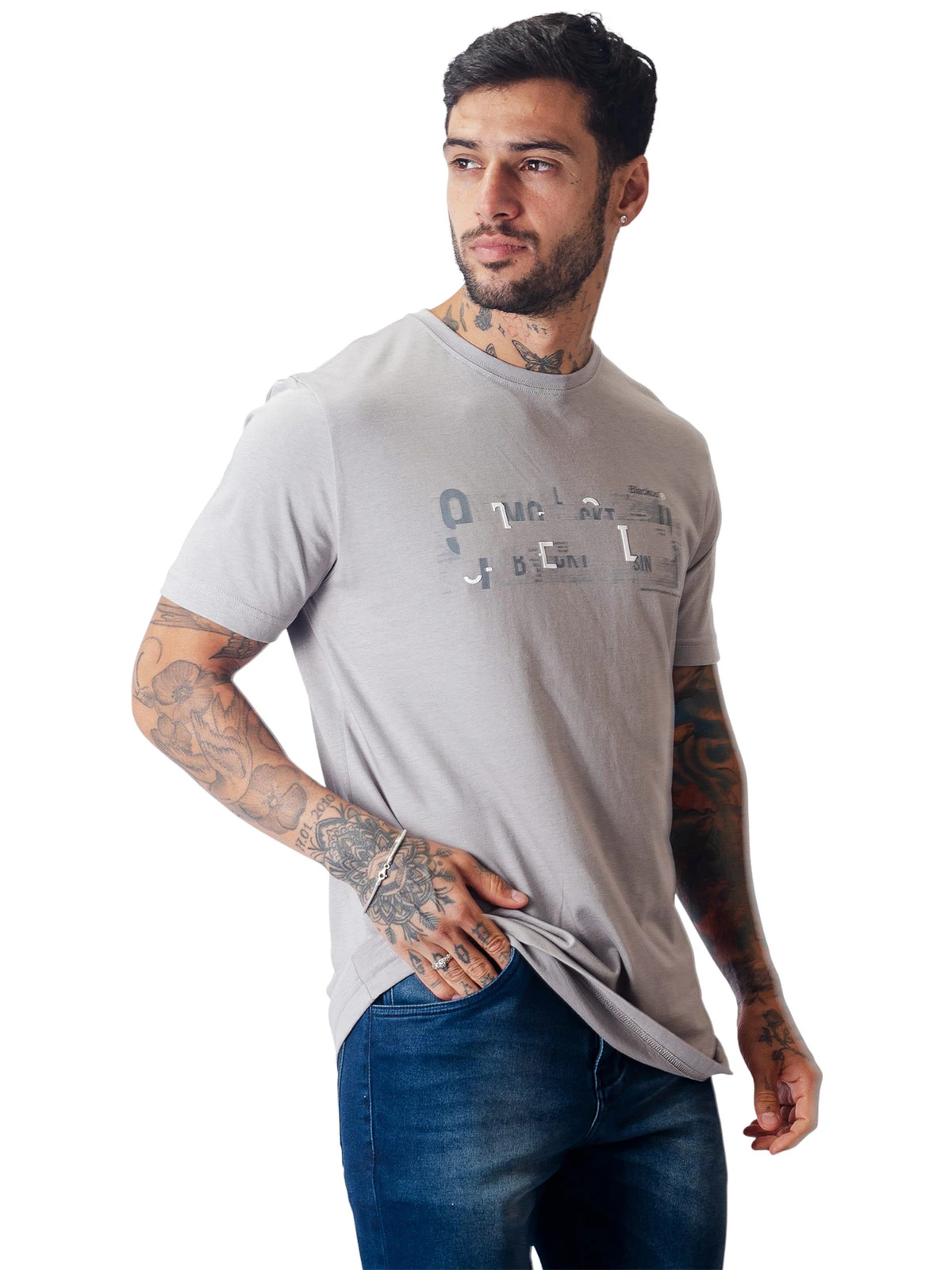 POLO MANGA CORTA HOMBRE BLACKOUT BÁSICO - 3