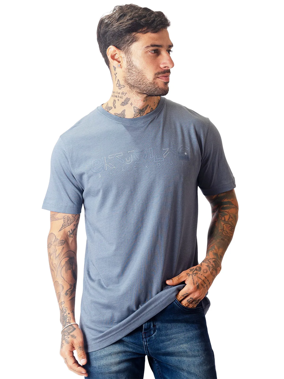 POLO MANGA CORTA HOMBRE BLACKOUT BÁSICO - 3