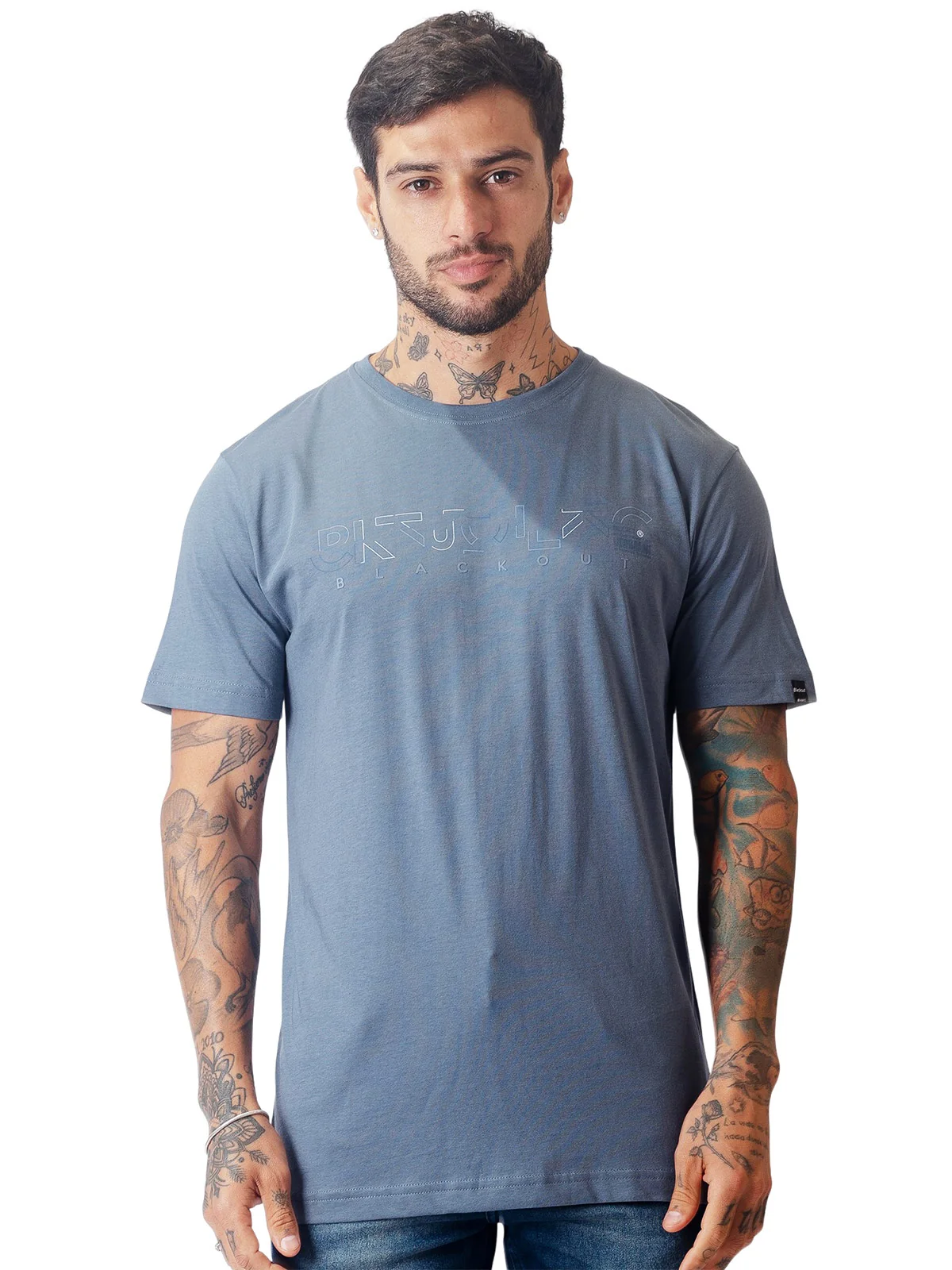 POLO MANGA CORTA HOMBRE BLACKOUT BÁSICO - 1