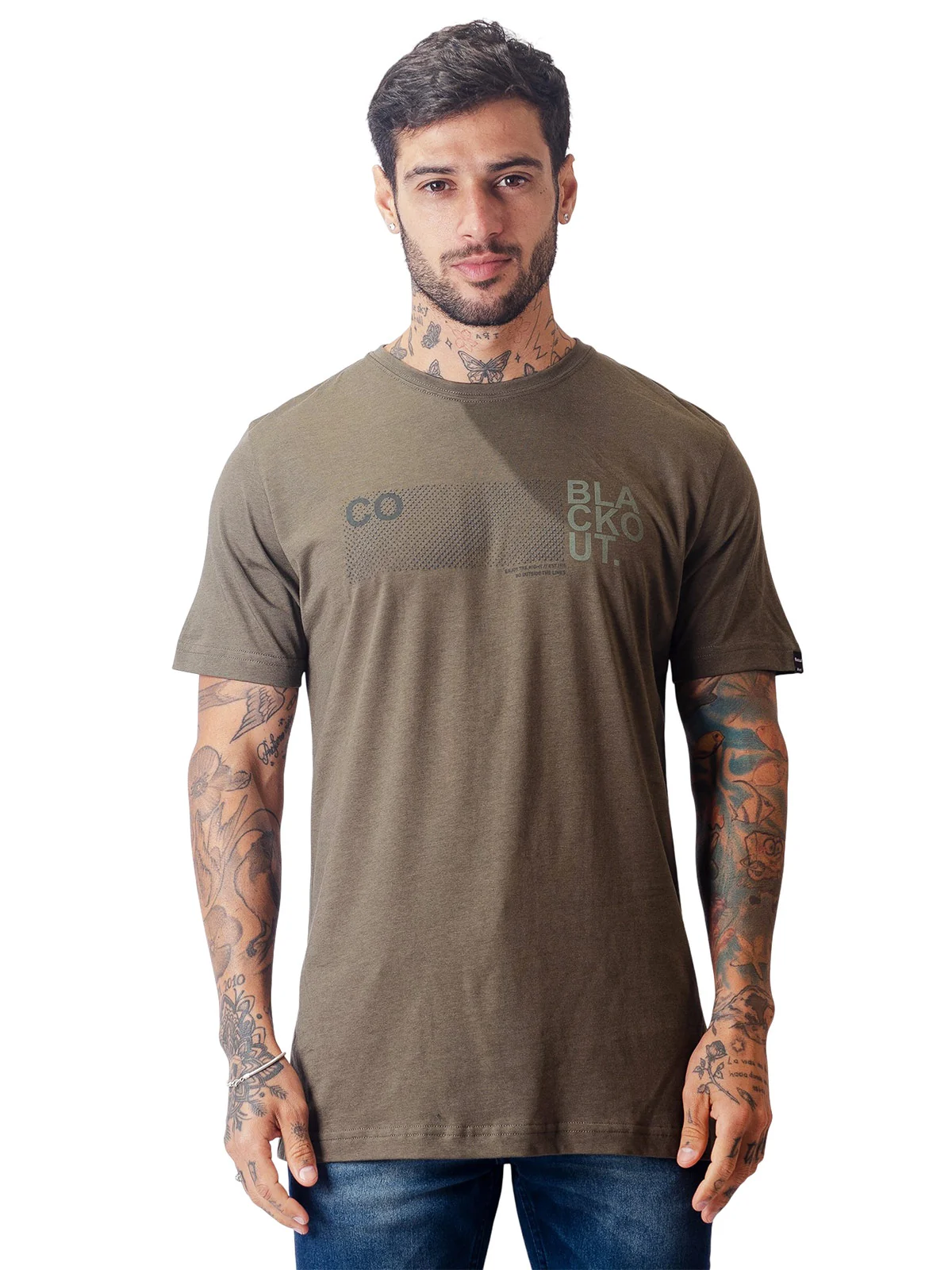 POLO MANGA CORTA HOMBRE BLACKOUT BÁSICO - 1