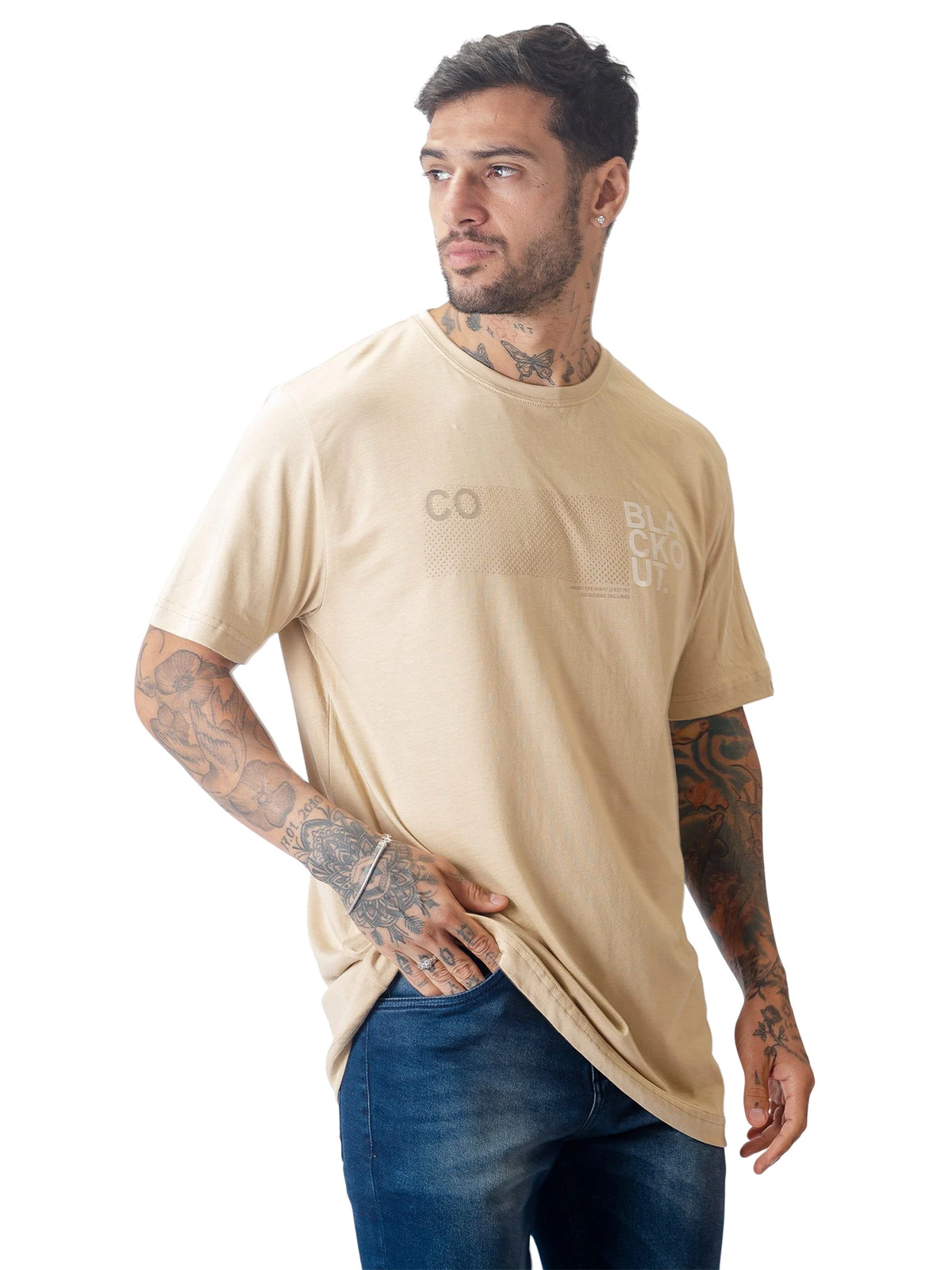 POLO MANGA CORTA HOMBRE BLACKOUT BÁSICO - 3