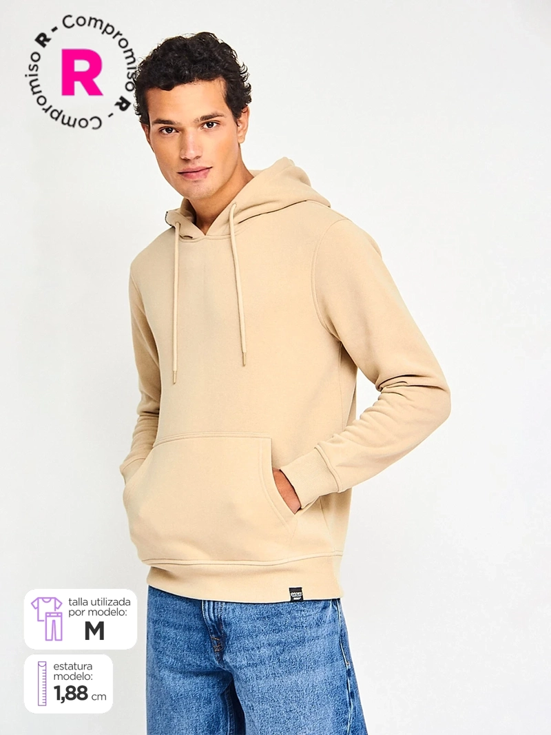 POLERÓN JOGGER HOMBRE INDEX HOODBAS - 1