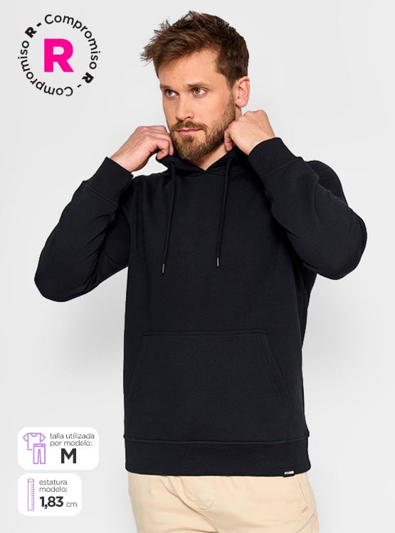 POLERÓN JOGGER HOMBRE INDEX HOODBAS - 1