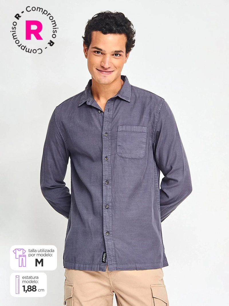 CAMISA MANGA LARGA HOMBRE BARBADOS WINTERSPOT - 1