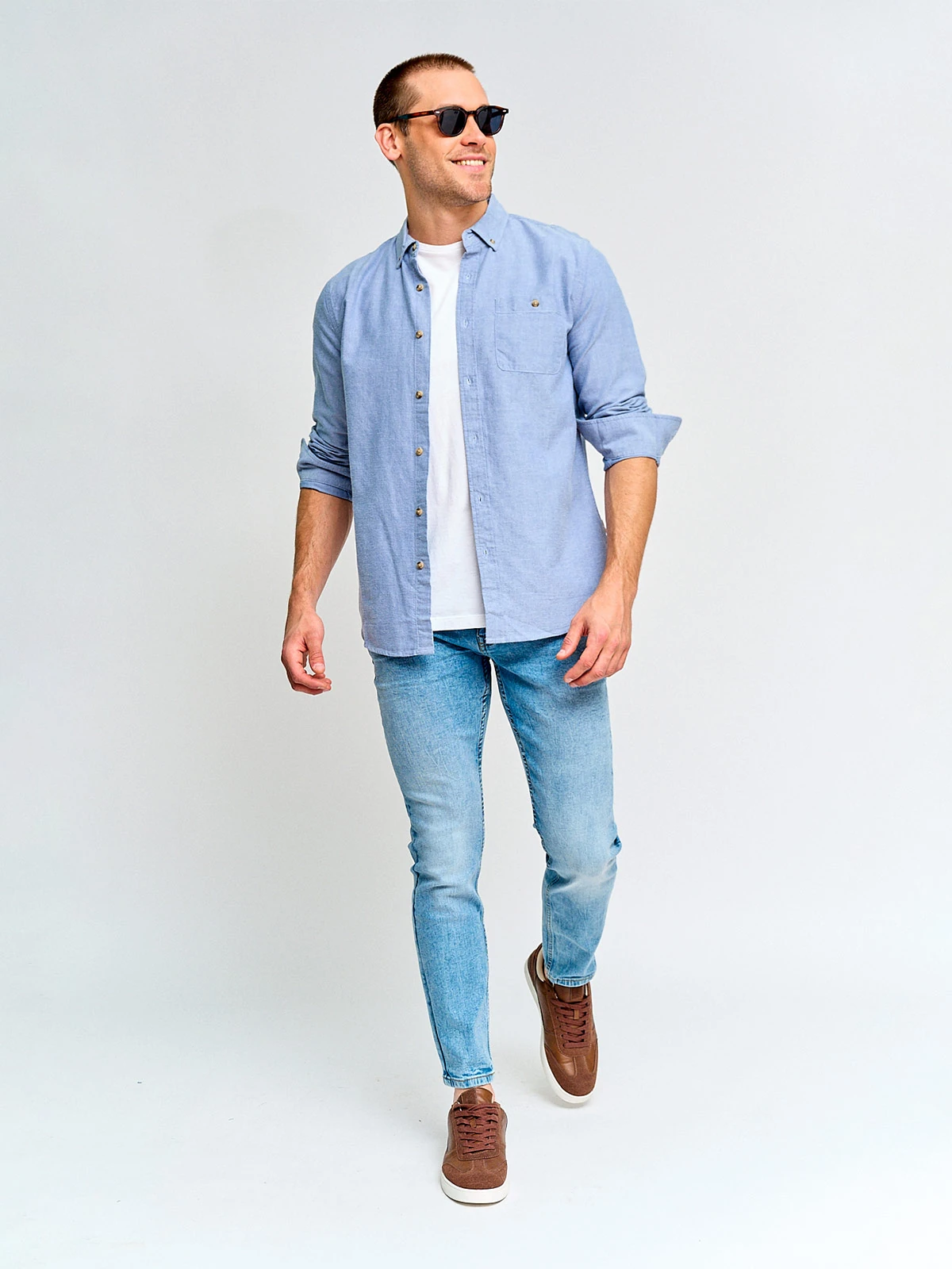 CAMISA MANGA LARGA HOMBRE ROBERT LEWIS - 4