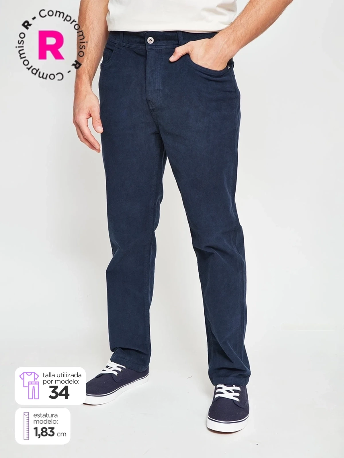 PANTALÓN HOMBRE PEPE JEANS CORDUROY - 1