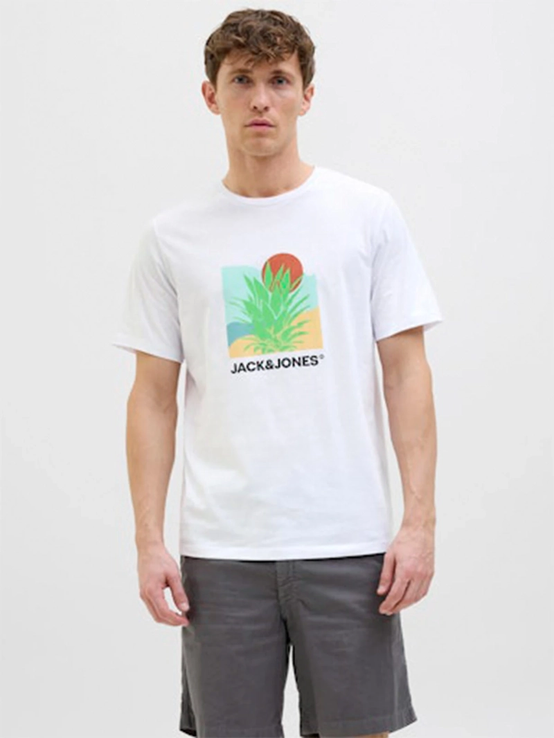 POLO MANGA CORTA ALGODÓN HOMBRE JACK & JONES 12269416 - 1