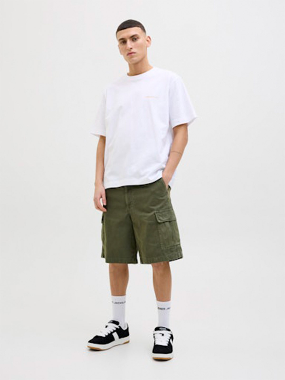 SHORT ALGODÓN OVERSIZE HOMBRE JACK & JONES 12269374 - 6