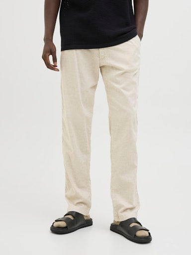 PANTALÓN REGULAR HOMBRE JACK & JONES IVORY JPSTKANE - 1