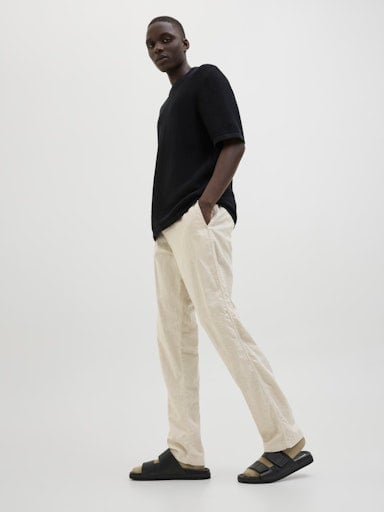 PANTALÓN REGULAR HOMBRE JACK & JONES IVORY JPSTKANE - 5