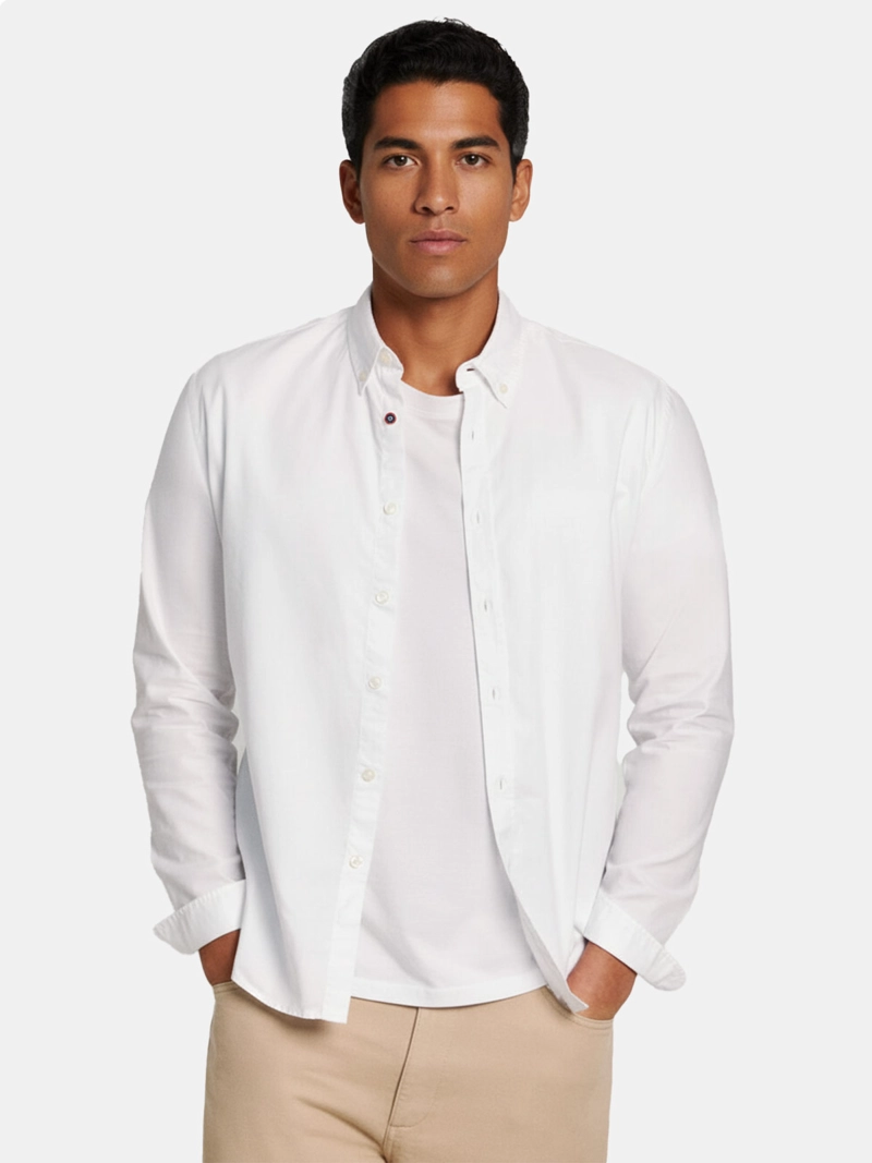 CAMISA MANGA LARGA ALGODÓN HOMBRE HUMMER - 1