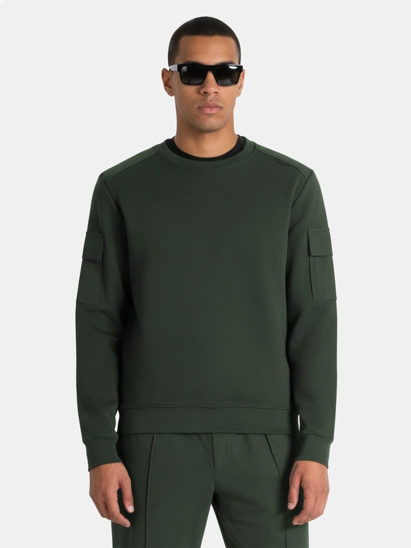 POLERA MANGA LARGA ALGODÓN HOMBRE HUMMER - 1