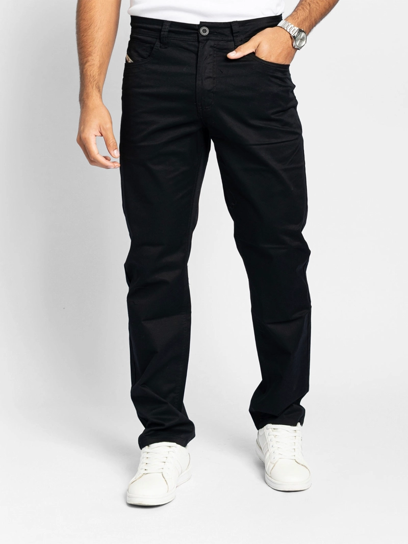 PANTALÓN REGULAR HOMBRE PARADA 111 NEGRO REYMON - 3