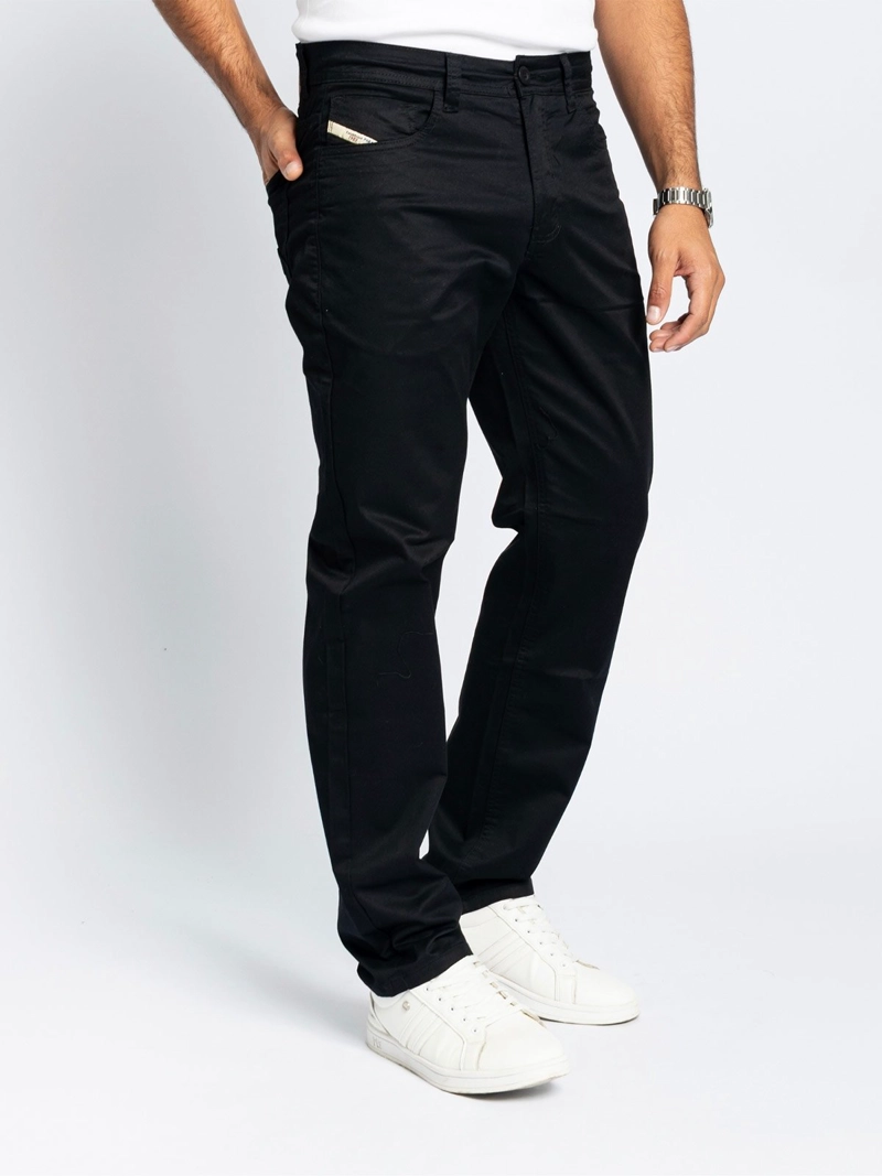 PANTALÓN REGULAR HOMBRE PARADA 111 NEGRO REYMON - 4