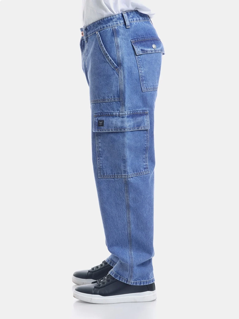 JEAN LOOSE ALGODÓN HOMBRE METAL JEANS PARIS - 3