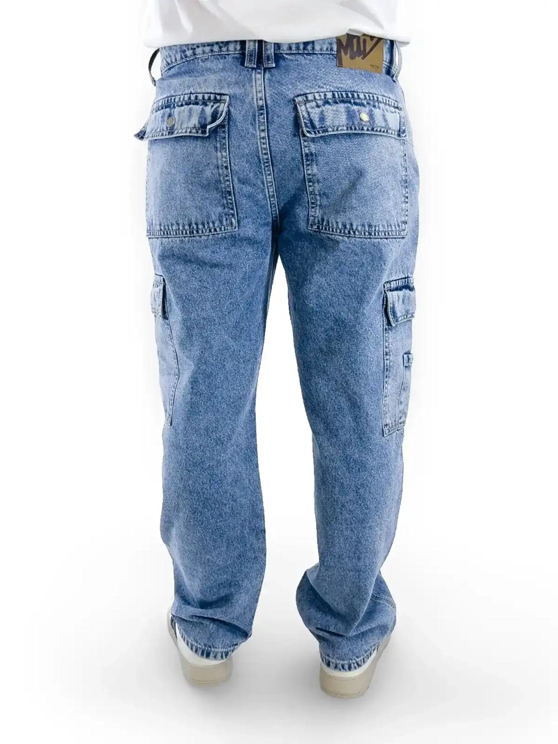 JEAN LOOSE ALGODÓN HOMBRE METAL JEANS PARIS - 2
