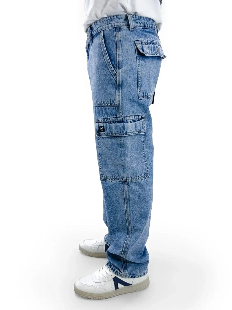 JEAN LOOSE ALGODÓN HOMBRE METAL JEANS PARIS - 4