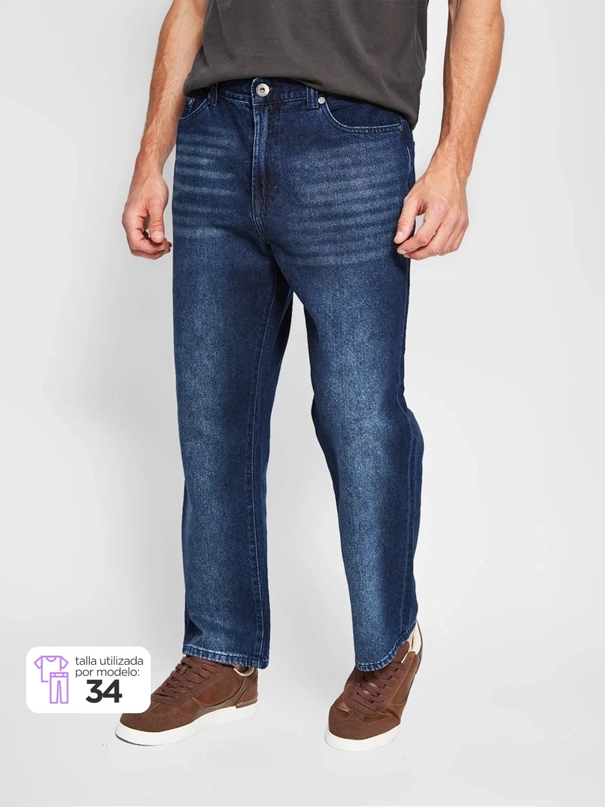 JEANS HOMBRE BARBADOS ANCHO LOOSE - 1