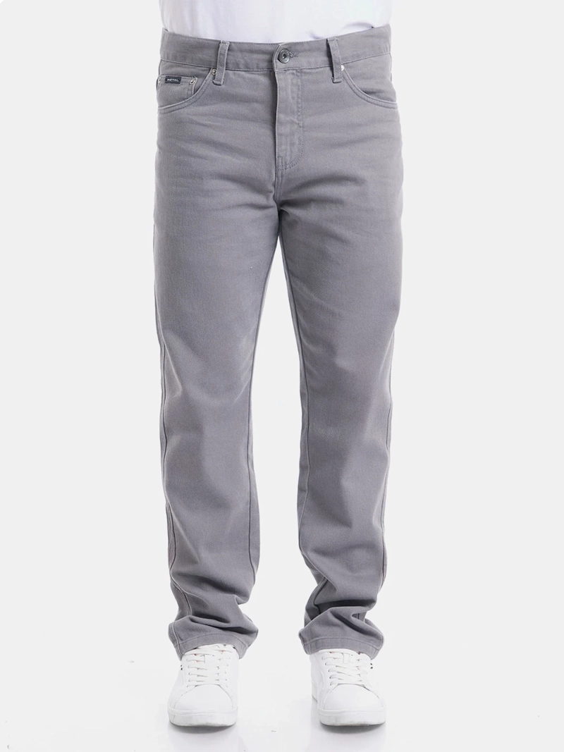 PANTALÓN ALGODÓN RECTO HOMBRE METAL JEANS EDUARD - 1