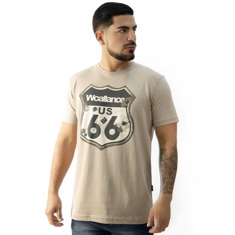 POLO MANGA CORTA ALGODÓN WOALLANCE CLASICO 033 H25 - 1