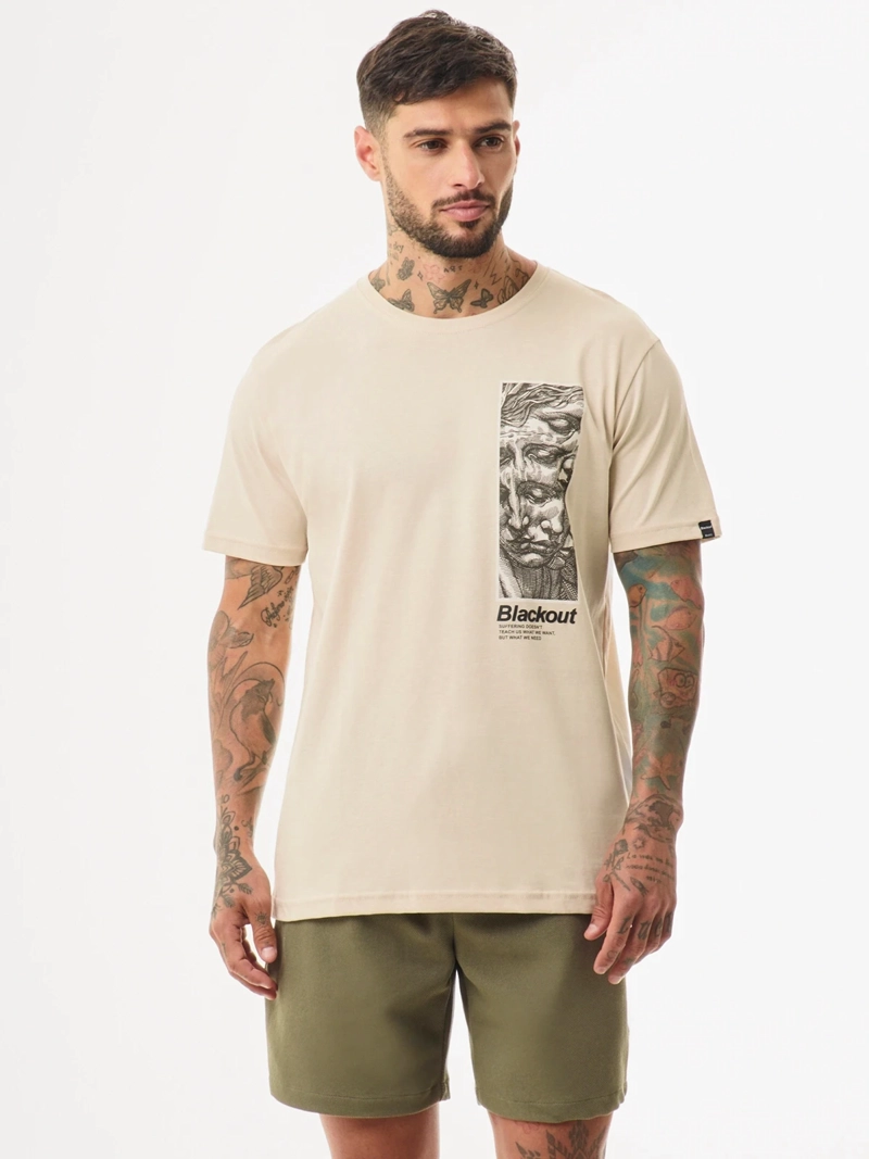 POLO MANGA CORTA ALGODÓN HOMBRE BLACKOUT BASICO 010 H25 - 1