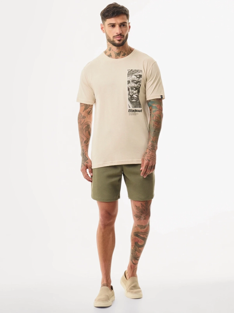 POLO MANGA CORTA ALGODÓN HOMBRE BLACKOUT BASICO 010 H25 - 5