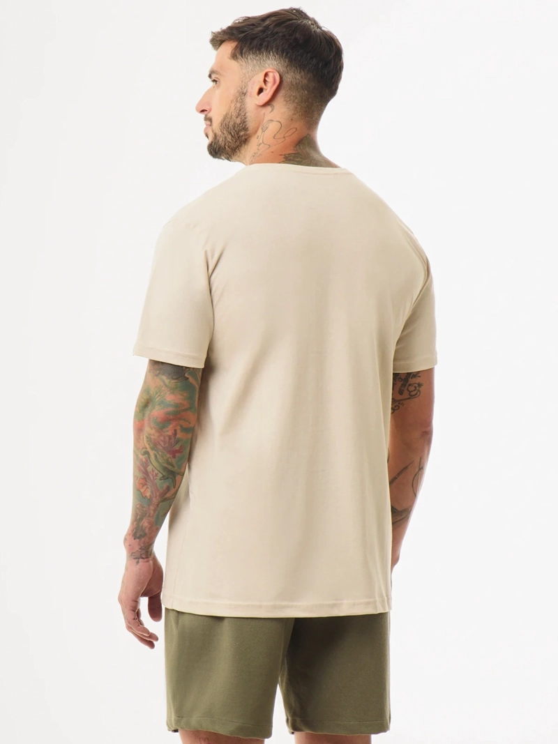 POLO MANGA CORTA ALGODÓN HOMBRE BLACKOUT BASICO 010 H25 - 2