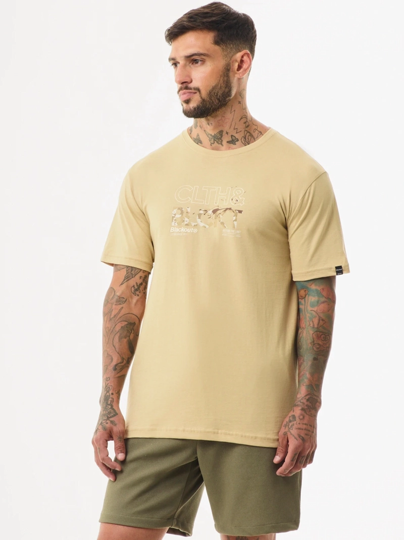 POLO MANGA CORTA ALGODÓN HOMBRE BLACKOUT BASICO 013 H25 - 3