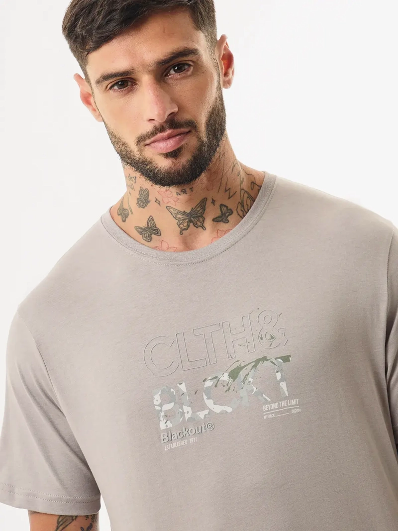 POLO MANGA CORTA ALGODÓN HOMBRE BLACKOUT BASICO 013 H25 - 4