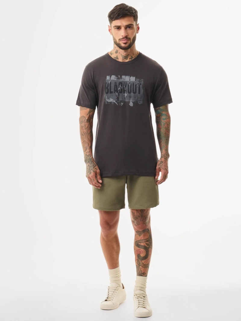 POLO MANGA CORTA ALGODÓN HOMBRE BLACKOUT BASICO 023 H25 - 5