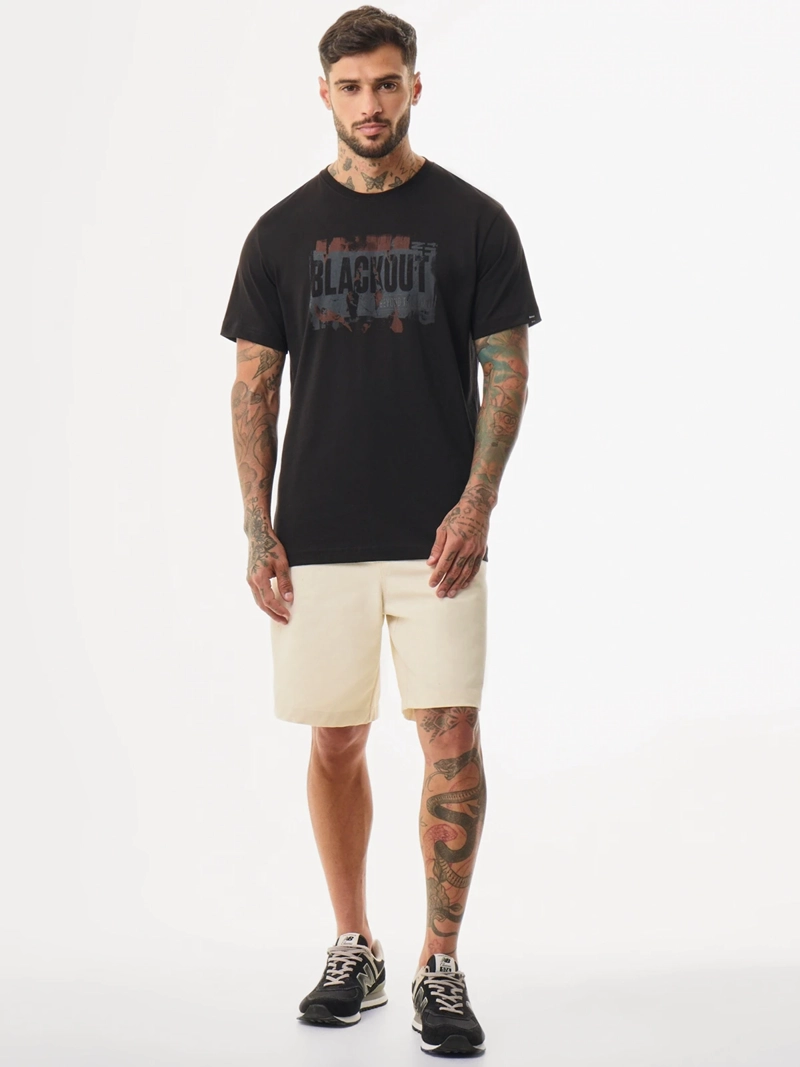 POLO MANGA CORTA ALGODÓN HOMBRE BLACKOUT BASICO 023 H25 - 5