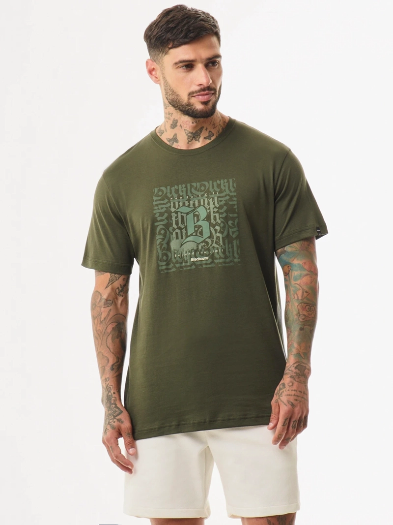 POLO MANGA CORTA ALGODÓN HOMBRE BLACKOUT BASICO 024 H25 - 1