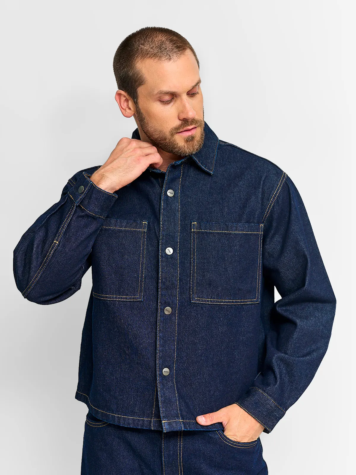 CAMISA MANGA LARGA HOMBRE INDEX DAW - 1